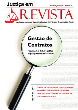 Justiça em Revista : Ano 2, n.6, ago. 2008