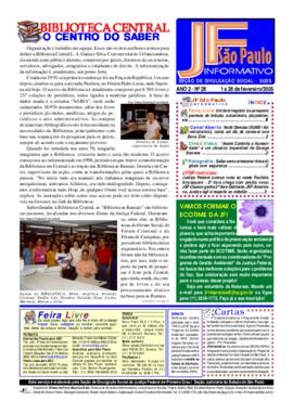 JFSão Paulo Informativo  : ano 2, n. 28, fev. 2005
