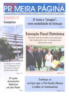 Jornal Primeira Página : ano 1, n. 8, abr. 2001