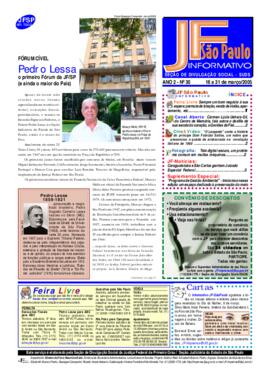 JFSão Paulo Informativo  : ano 2, n. 30, mar. 2005