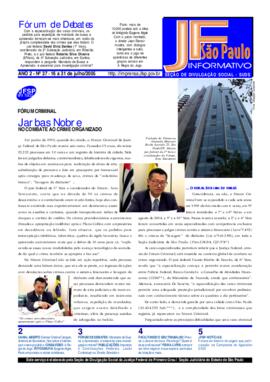 JFSão Paulo Informativo  : ano 2, n. 37, julho 2005