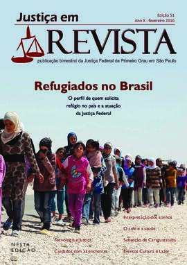 Justiça em Revista : Ano 10, n.51, fev. 2016