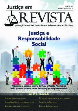 Justiça em Revista : Ano 10, n.54, ago. 2016