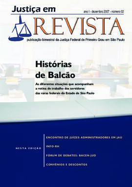 Justiça em Revista : Ano 1, n.2, dez. 2007