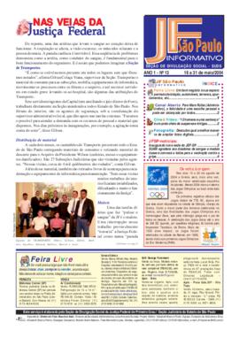 JFSão Paulo Informativo  : ano 1, n. 13, maio 2004