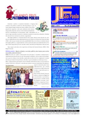 JFSão Paulo Informativo  : ano 1, n. 9, mar. 2004