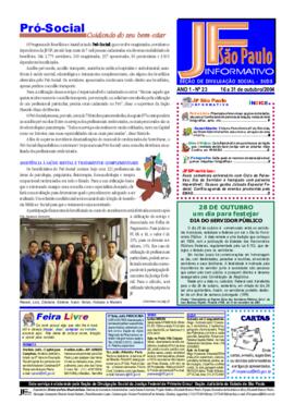 JFSão Paulo Informativo  : ano 1, n. 23, out. 2004