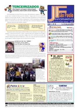JFSão Paulo Informativo  : ano 1, n. 16, jul. 2004